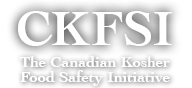 CANADIAN GOVERNMENT FUNDS CANADIAN KOSHER FOOD SAFETY INITIATIVE